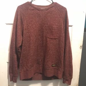 Men’s textured maroon sweater